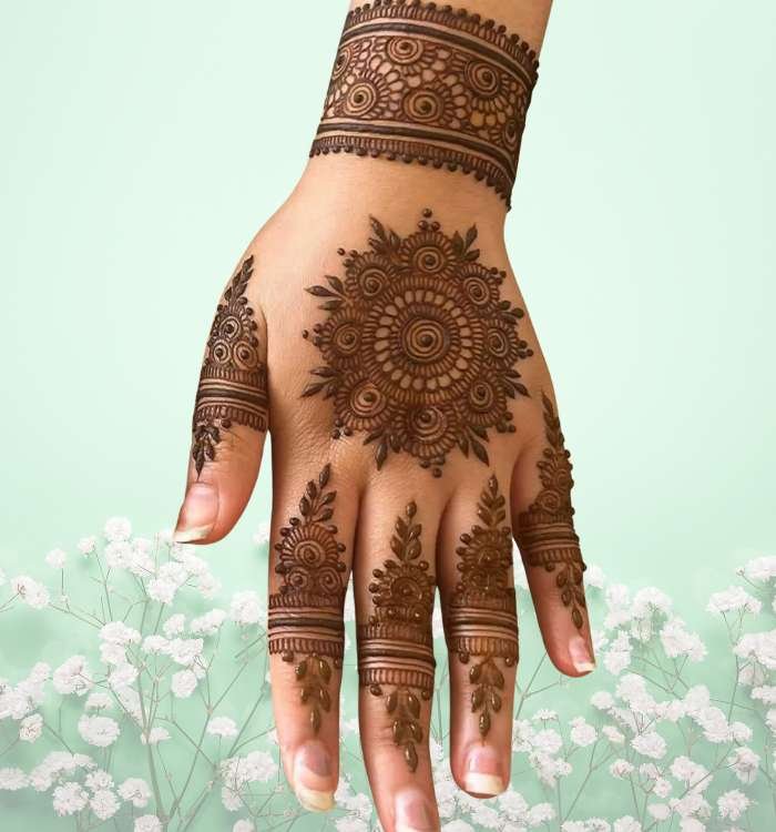 Festival Mehndi Design