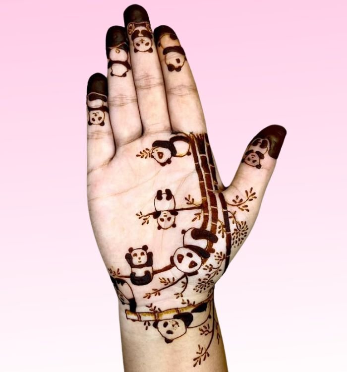 Kids Mehndi Design