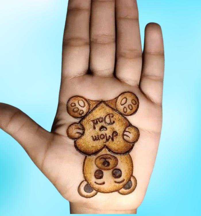 Kids Mehndi Design