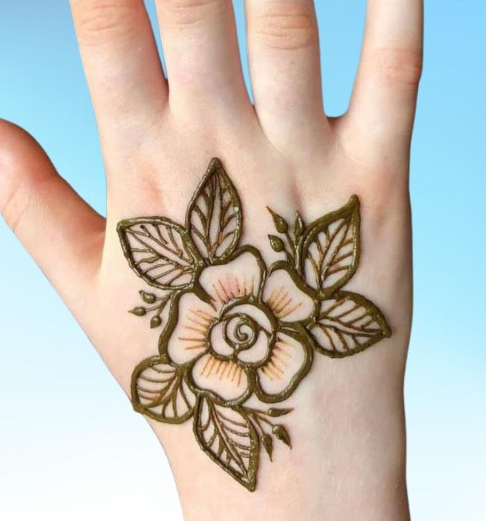 Kids Mehndi Design