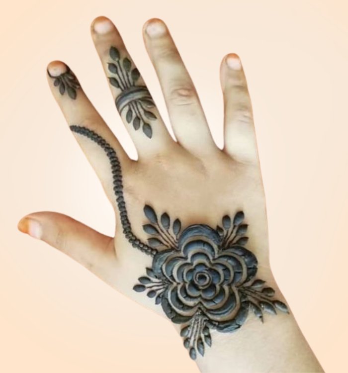Kids Mehndi Design