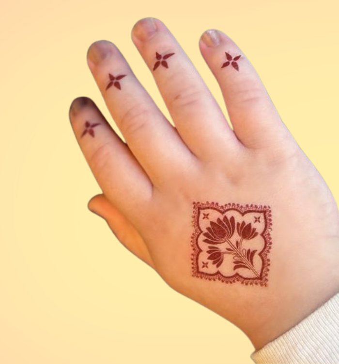 Kids Mehndi Design