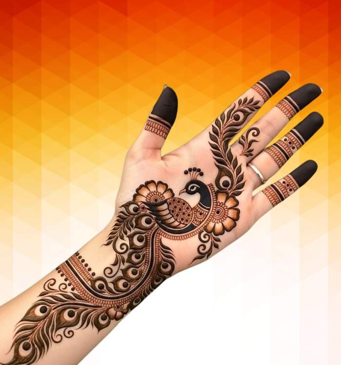Rabeeca Khan Mehndi Design