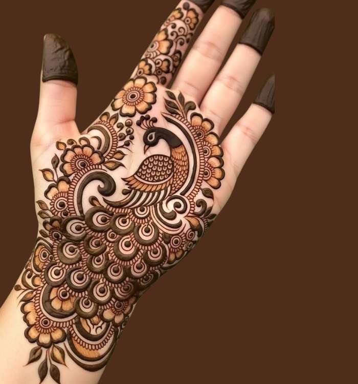Rabeeca Khan Mehndi Design