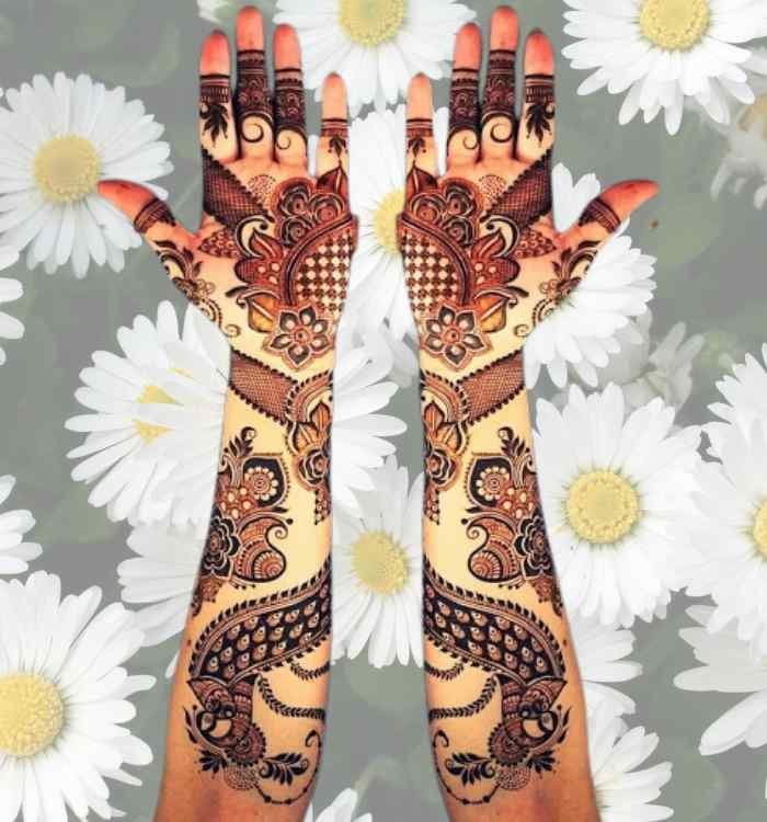 arabic mehndi design