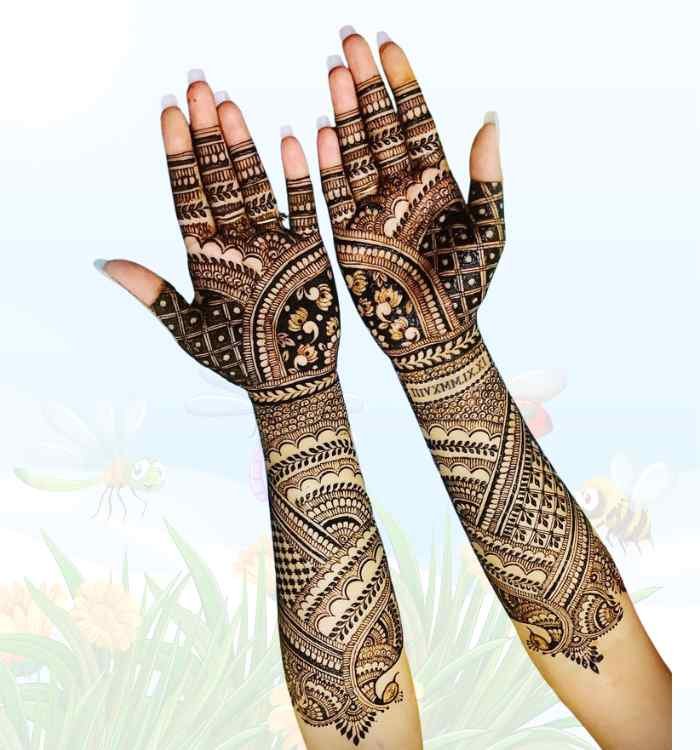 arabic mehndi design