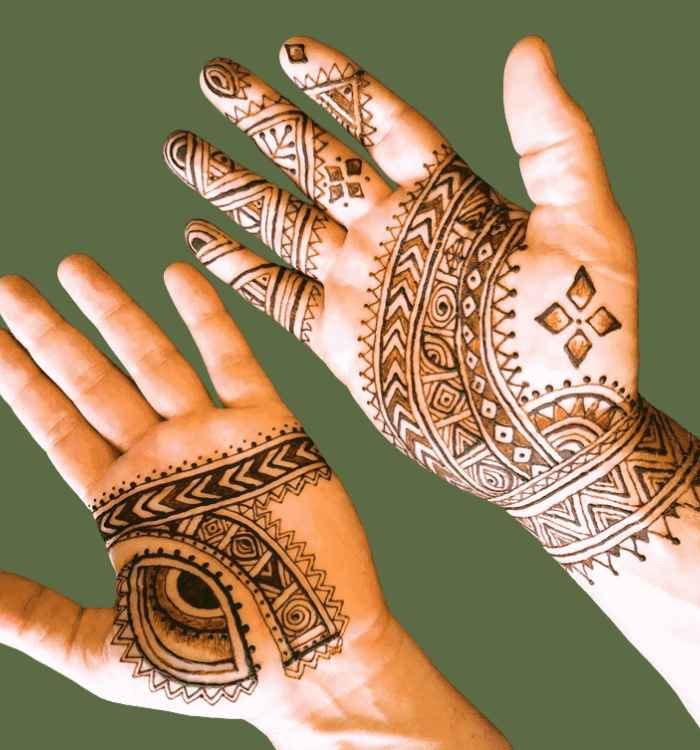 boys mehndi design