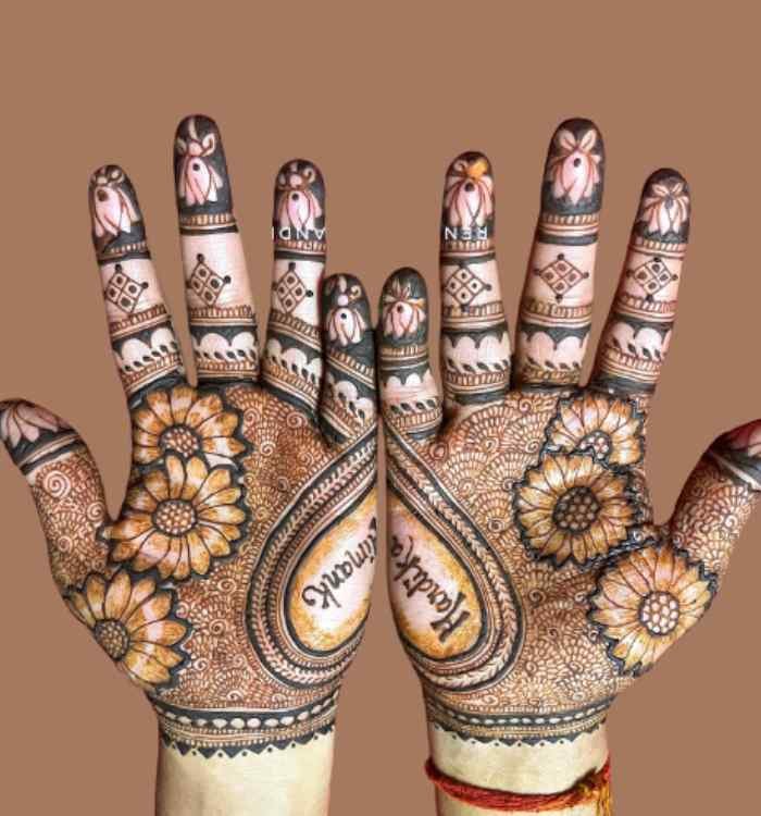 boys mehndi design