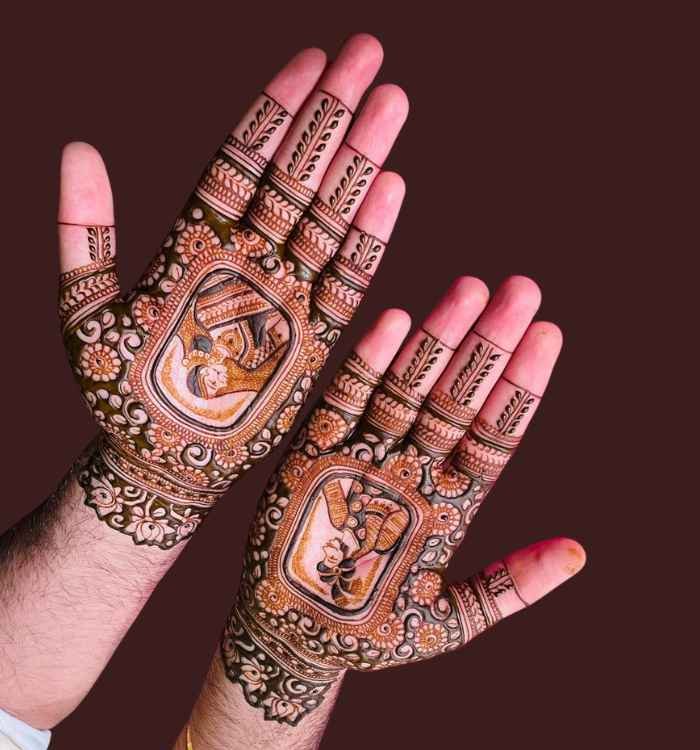 boys mehndi design
