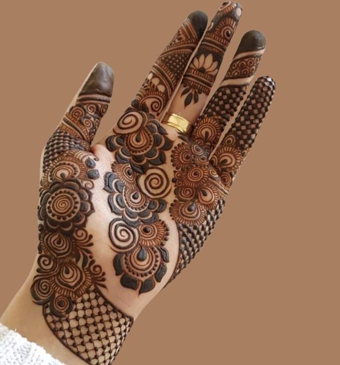 boys mehndi design