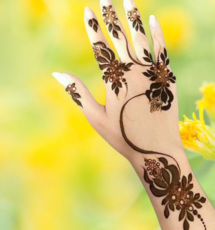 bridal mehndi design