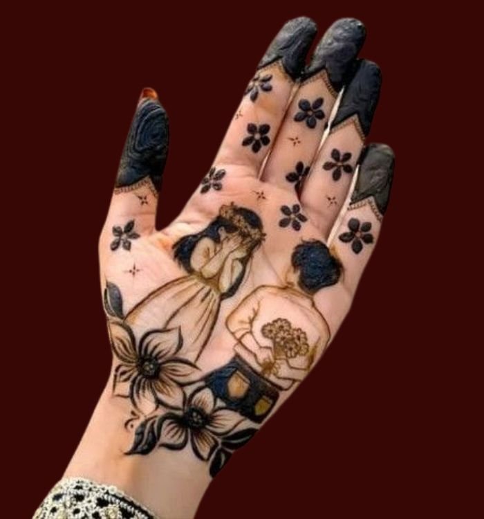 groom mehndi design