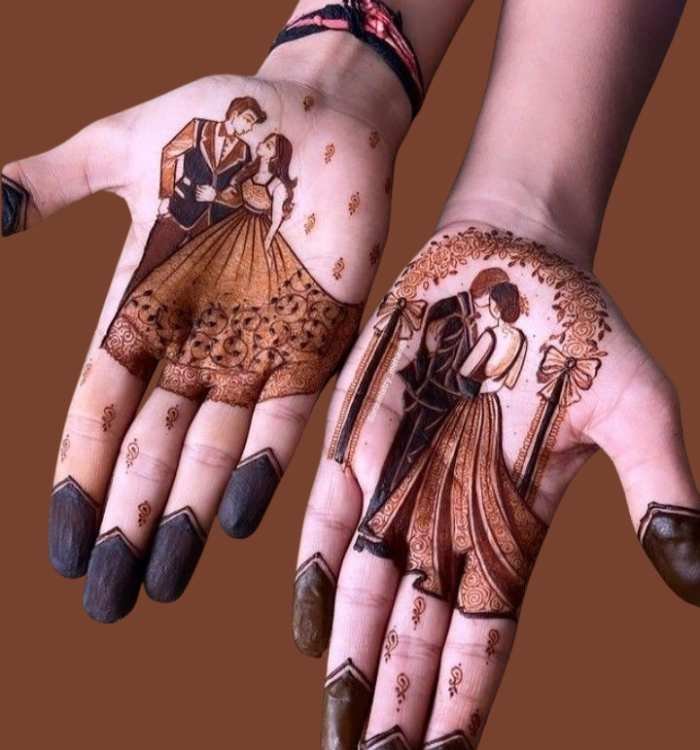 groom mehndi design