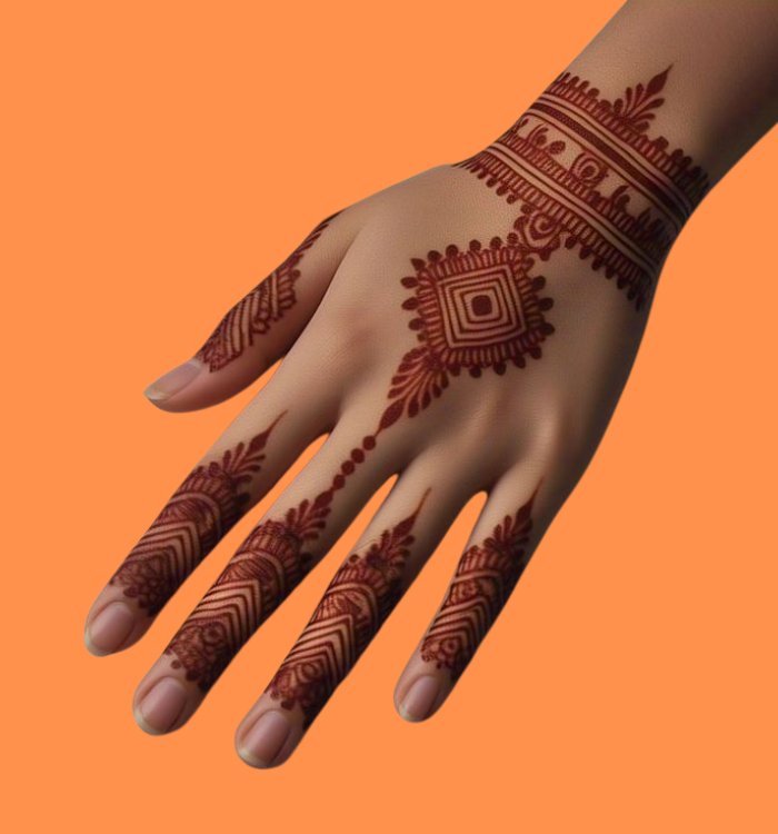 groom mehndi design