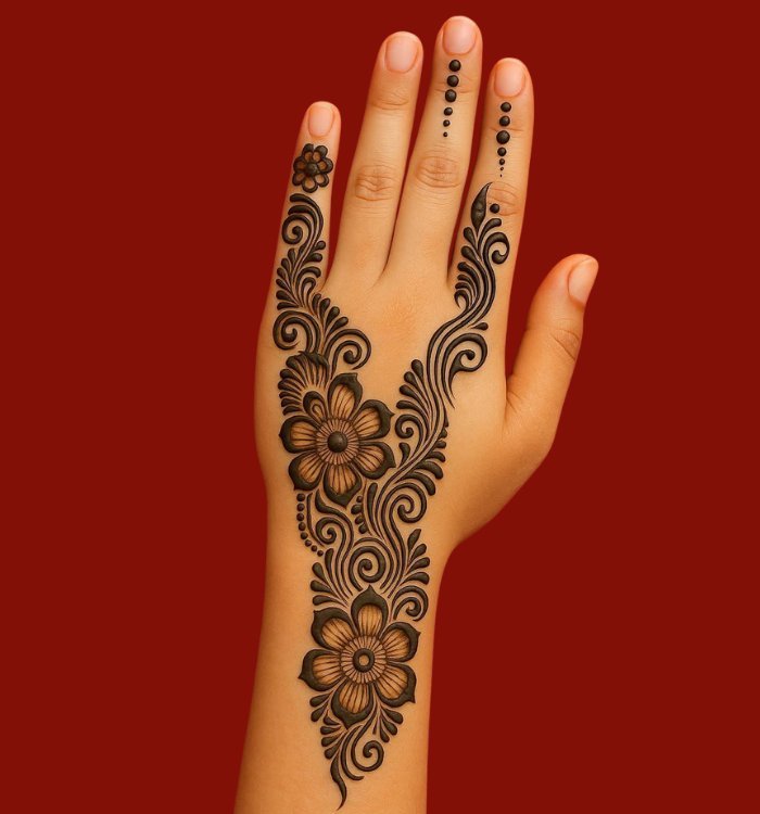 groom mehndi design