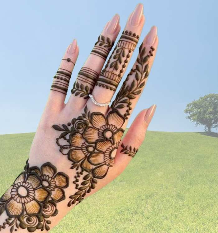 henna new mehndi design