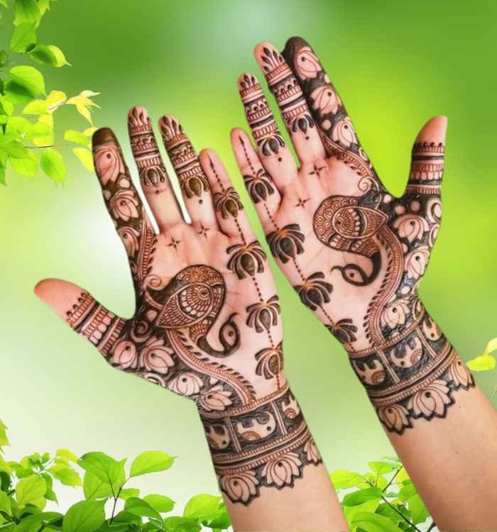 henna new mehndi design