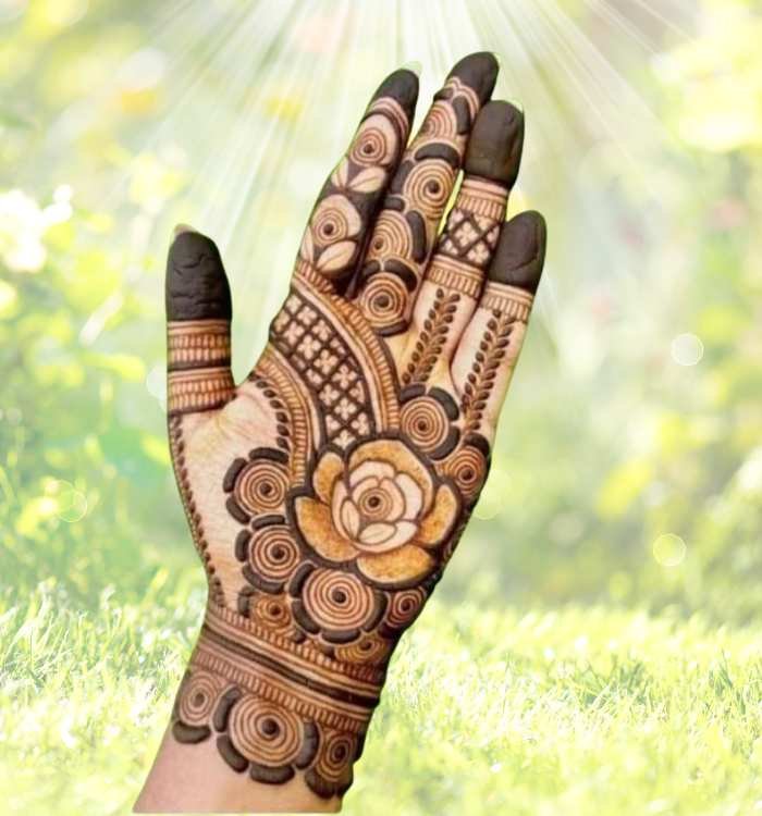 henna new mehndi design