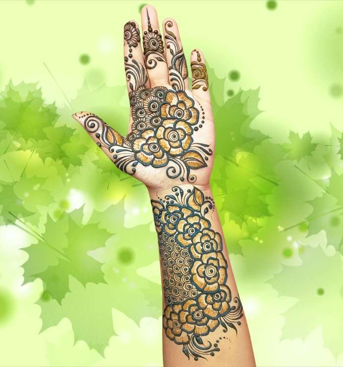 henna new mehndi design