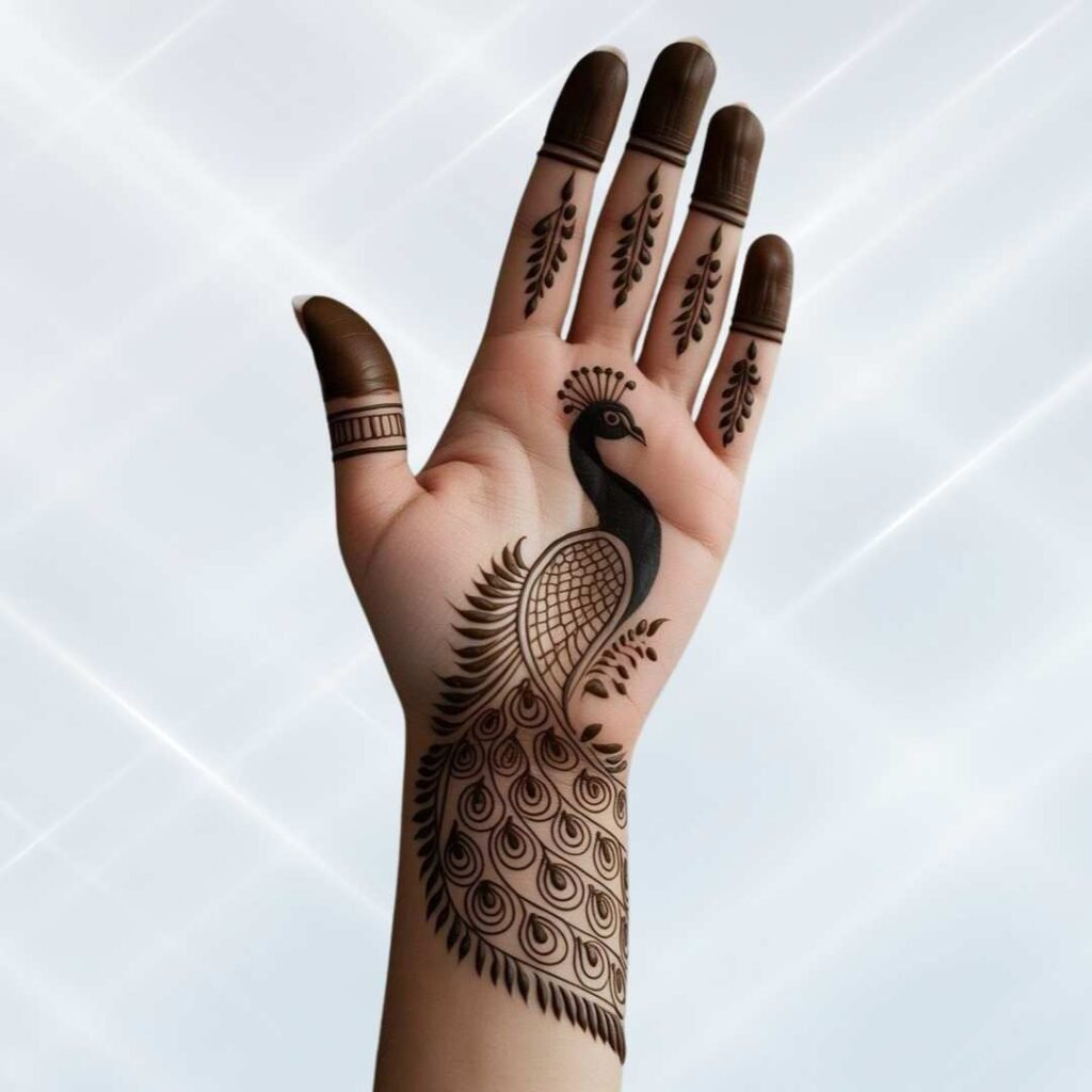 Aesthetic Mehndi Design Simple