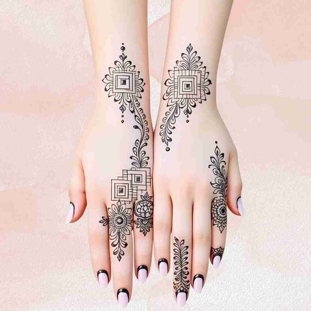 Aesthetic Mehndi Design