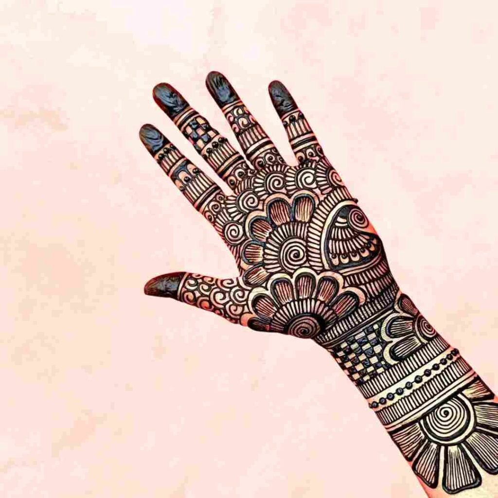 Aesthetic Mehndi Design