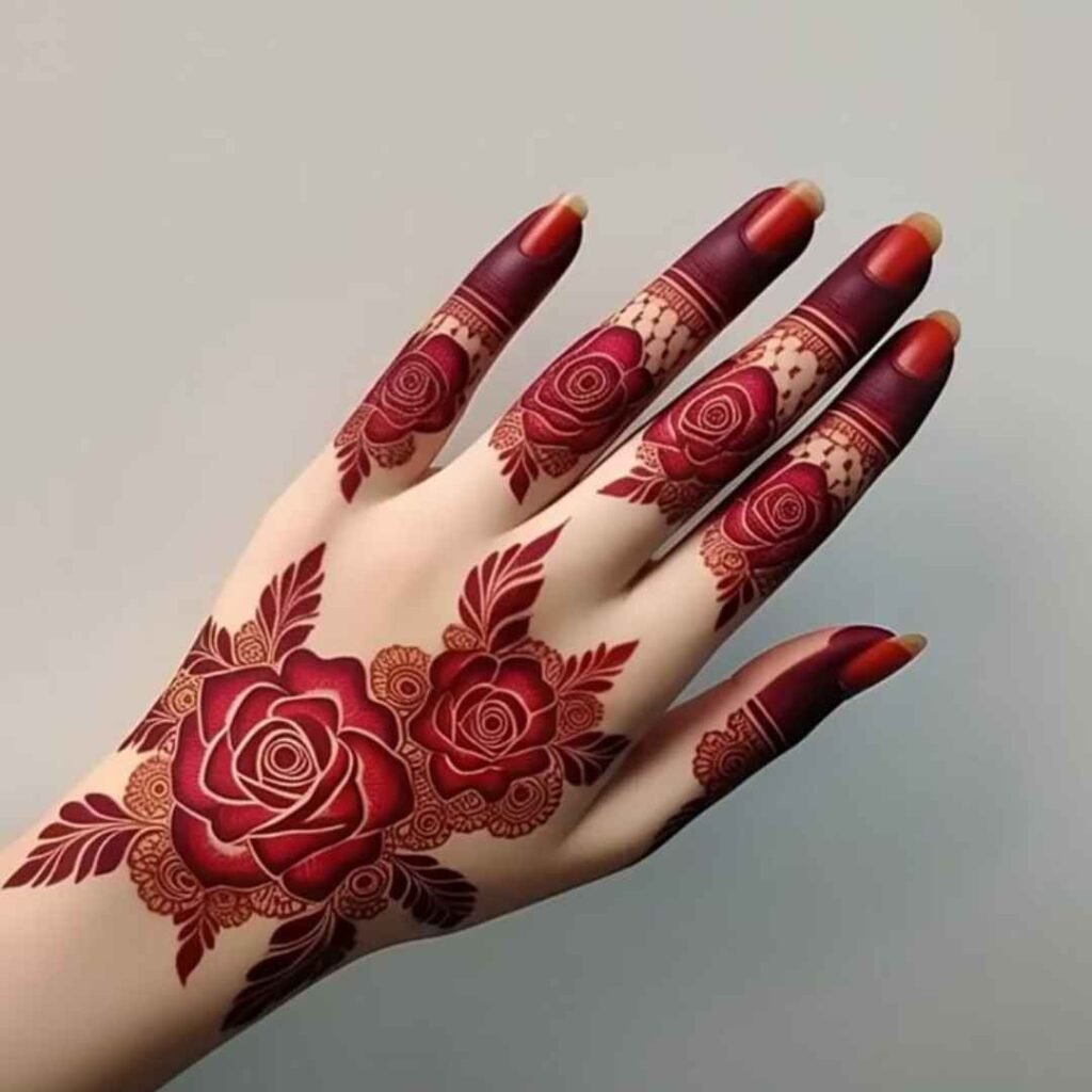 Aesthetic Mehndi Design