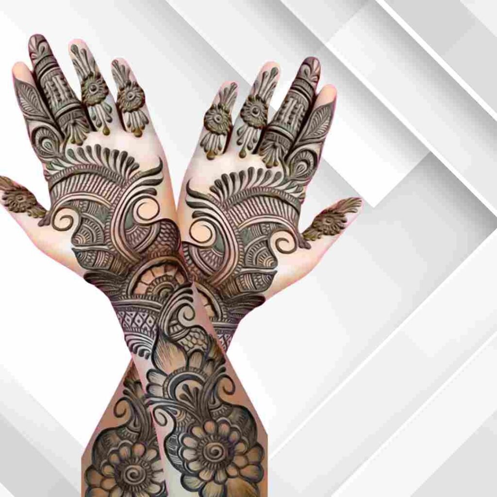 Arabic mehndi Design 