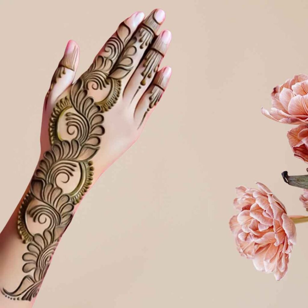 Arabic Mehndi Design Back Hand