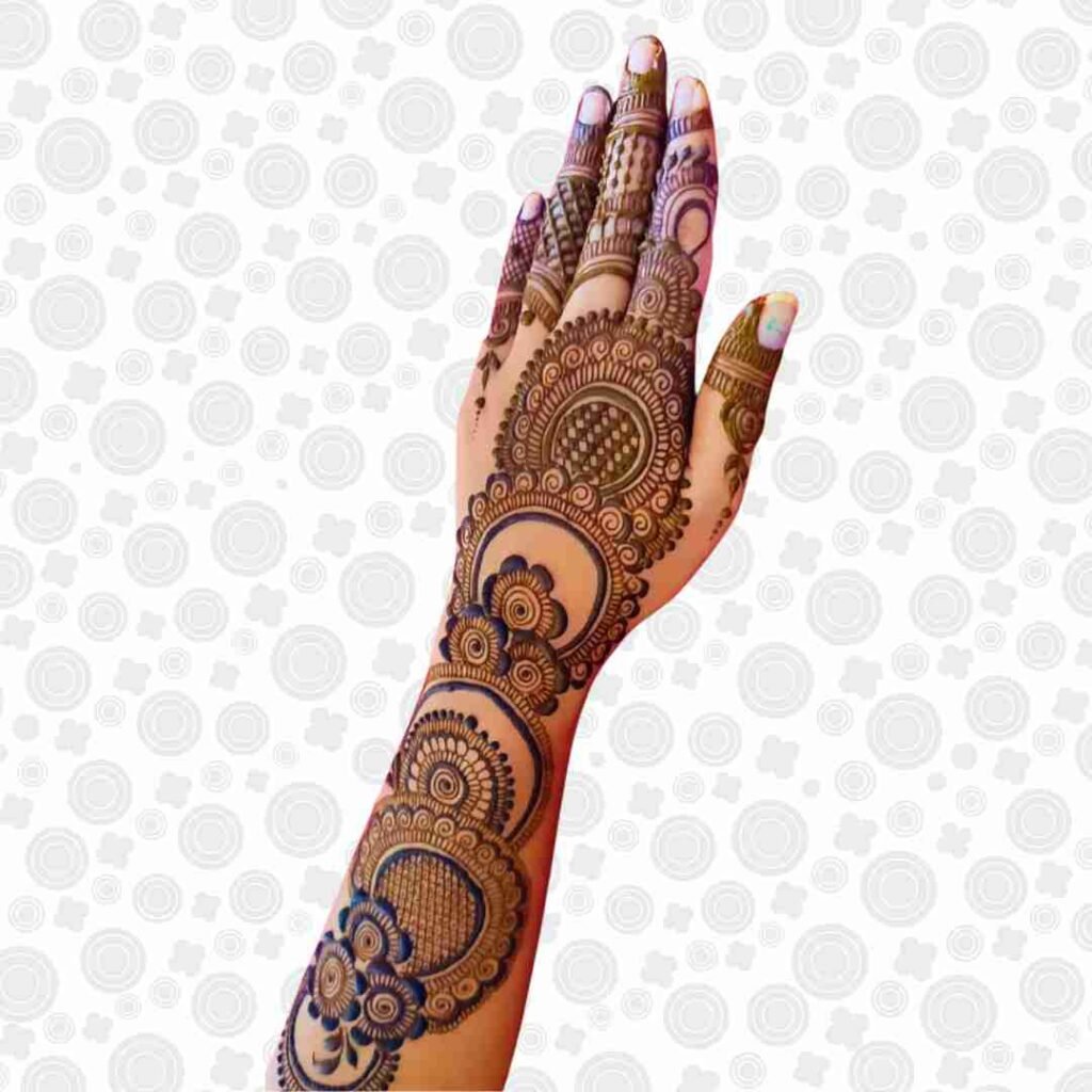 Easy Arabic Mehndi Design