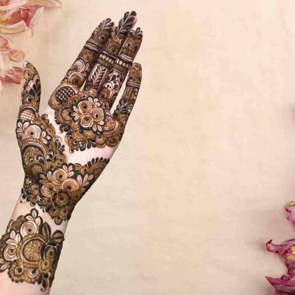  Simple Arabic Mehndi Design