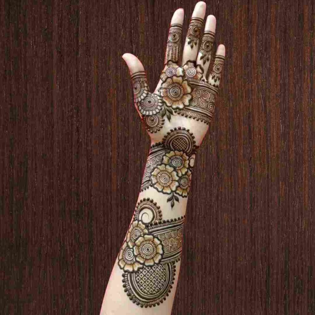  Simple Arabic Mehndi Design