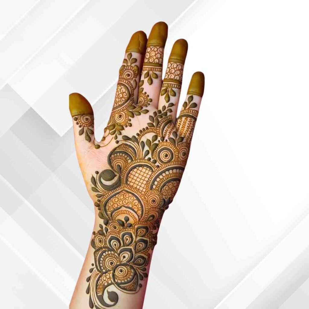  Simple Arabic Mehndi Design