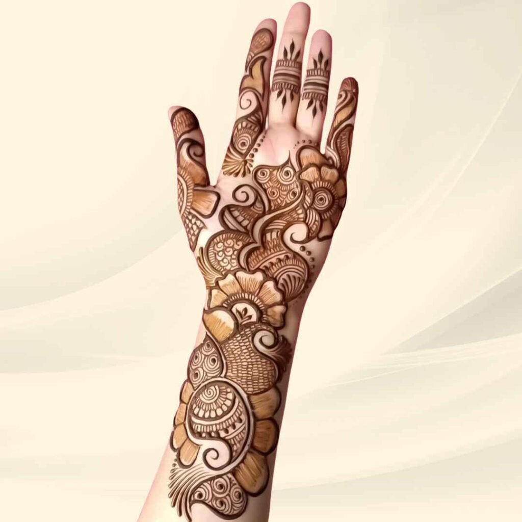 Arabic mehndi Design 
