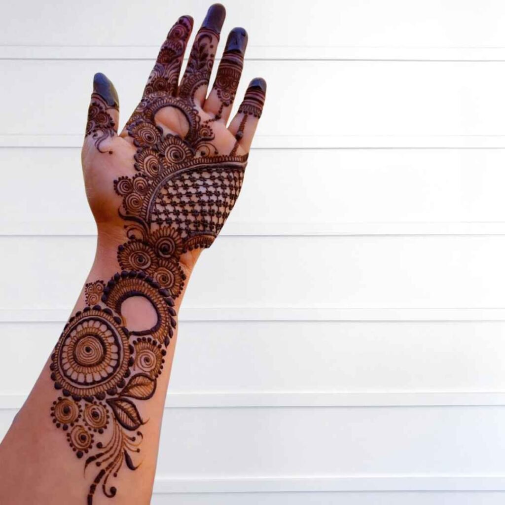 Arabic mehndi Design