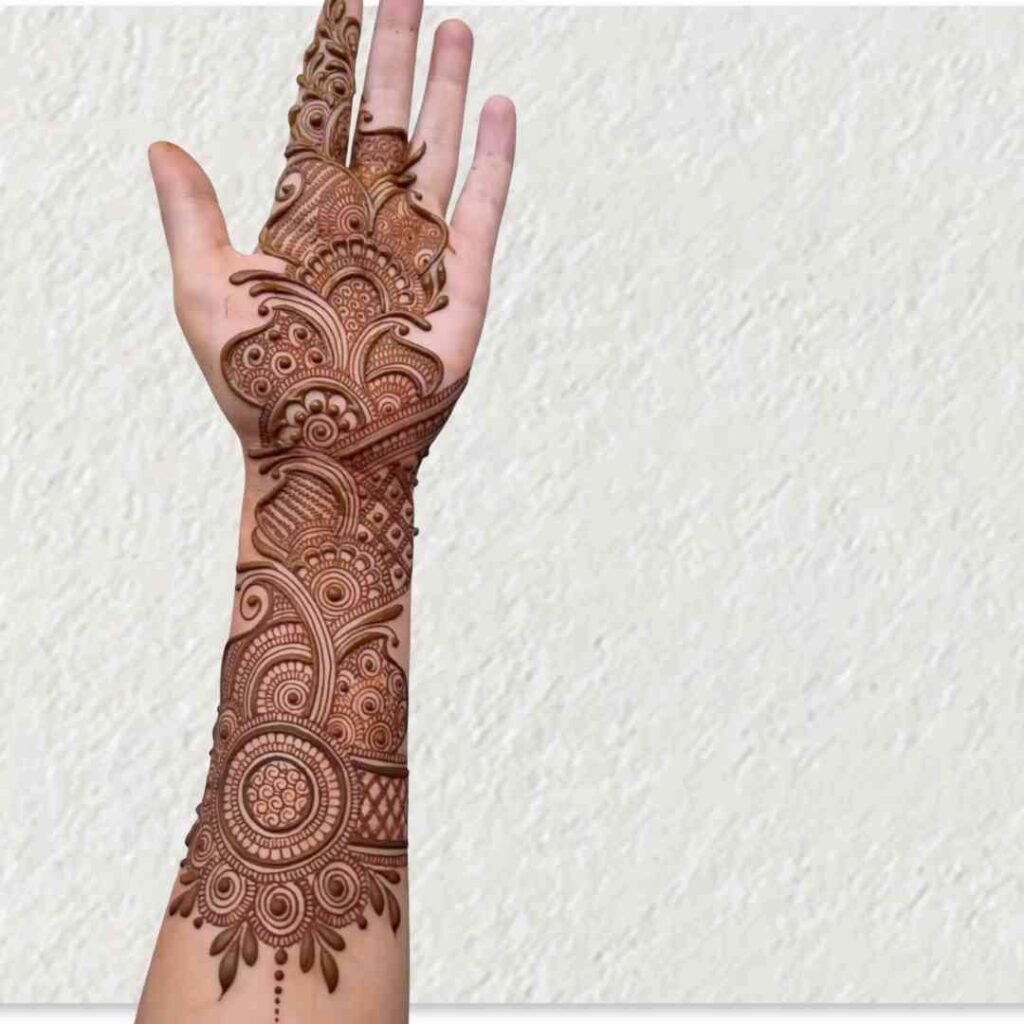 Arabic mehndi Design