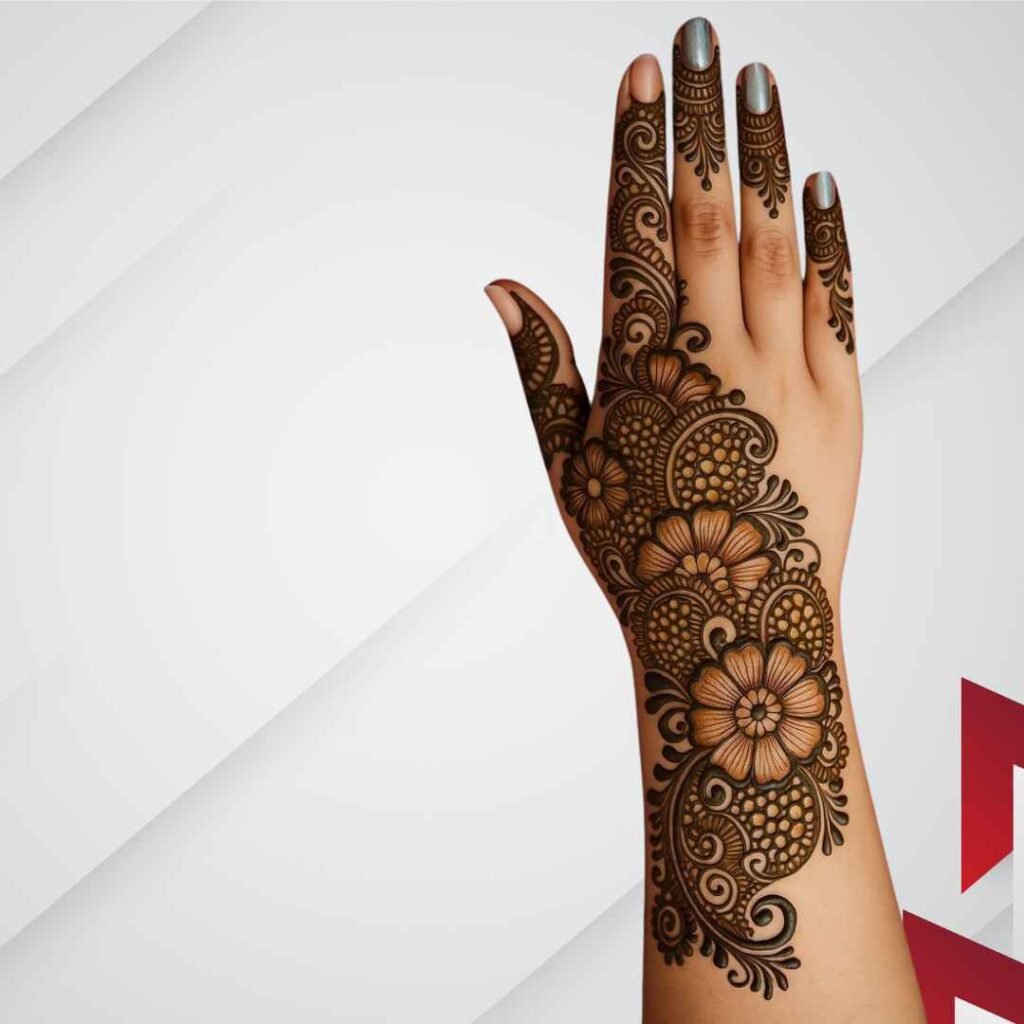 Arabic mehndi Design 