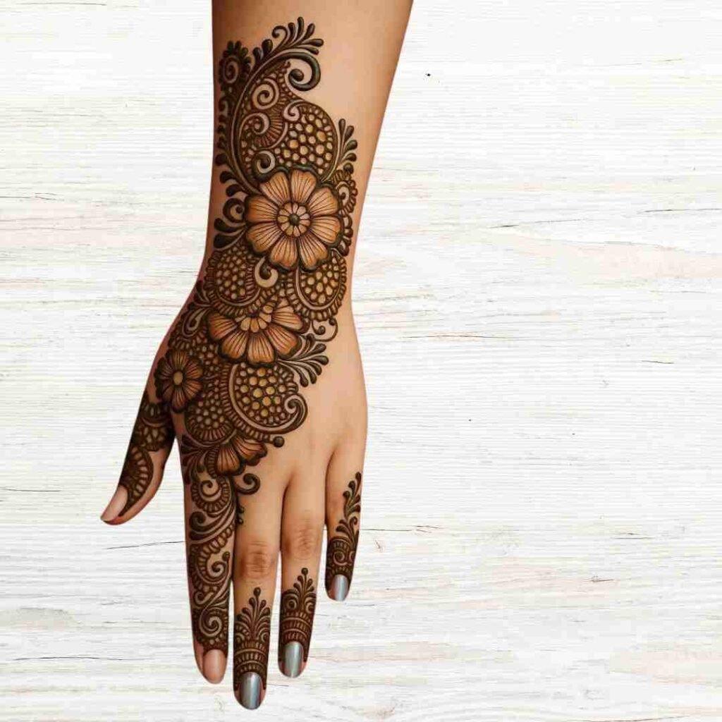 Arabic mehndi Design 