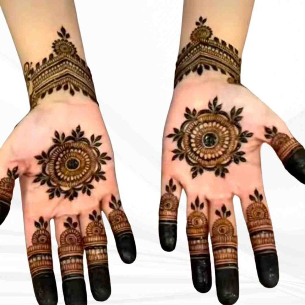 Baby Mehndi Design 