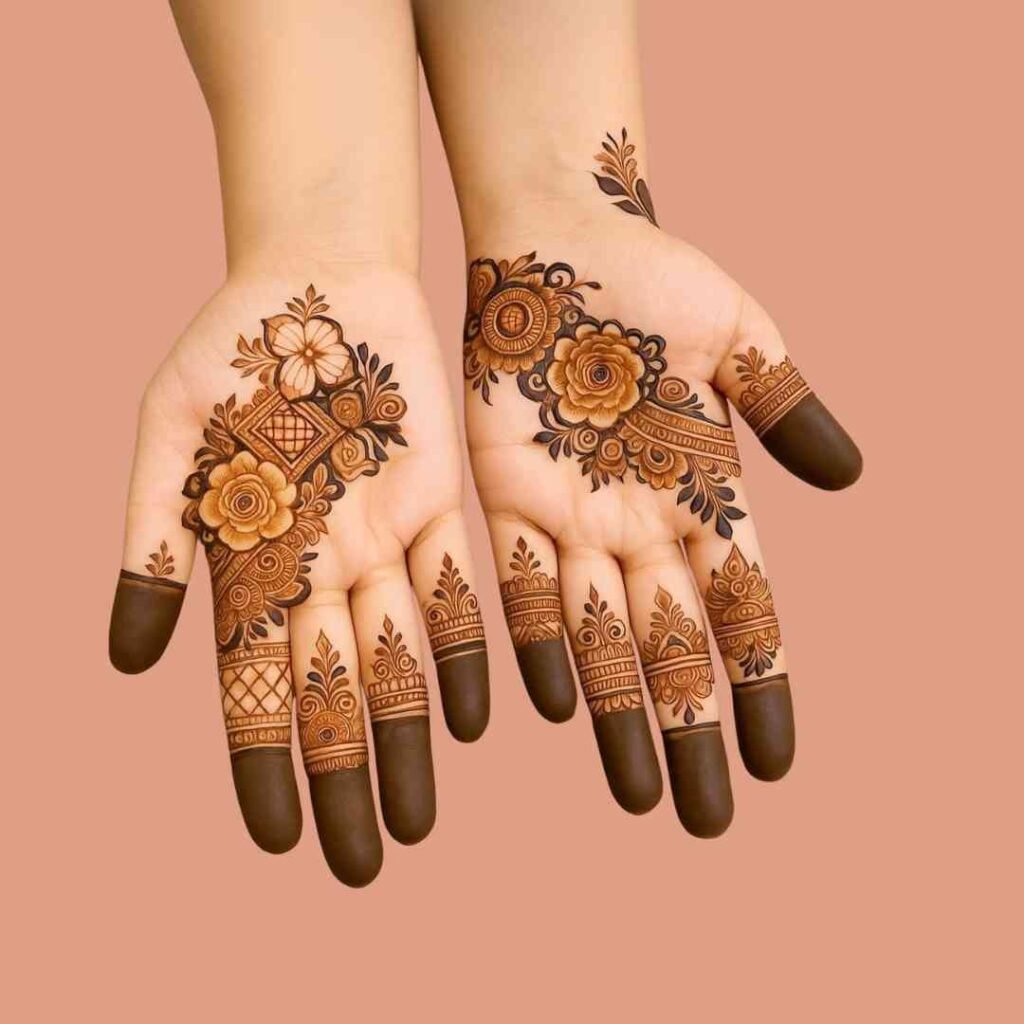 Cute Baby Mehndi Design