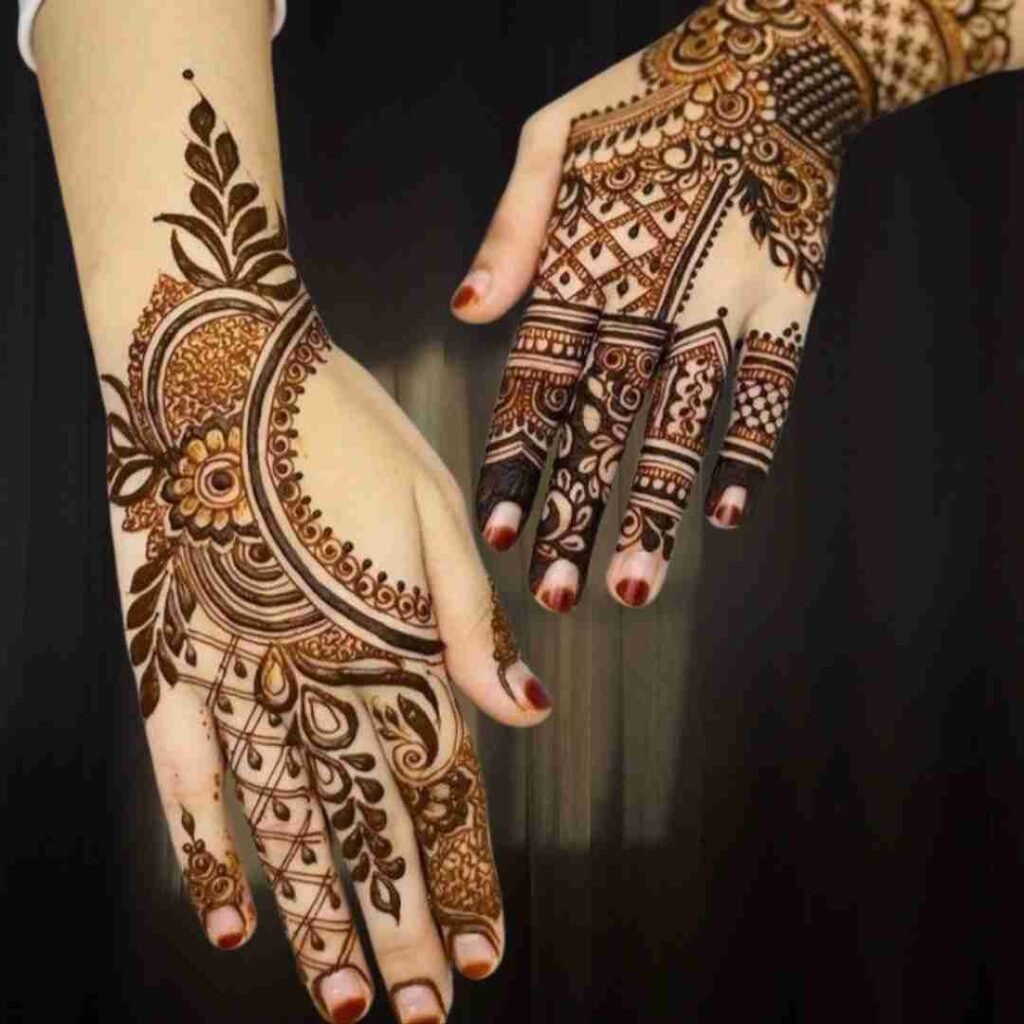 Cute Baby Mehndi Design