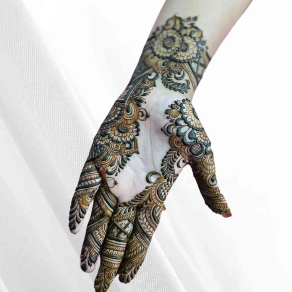 Cute Baby Mehndi Design