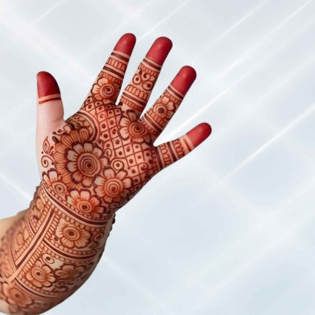 Simple Baby Mehndi Design