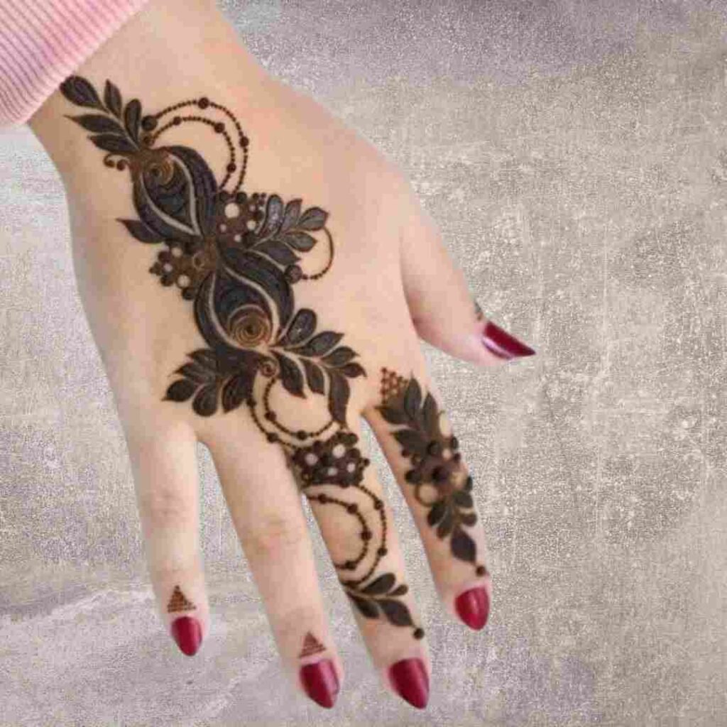 Baby Mehndi Design 