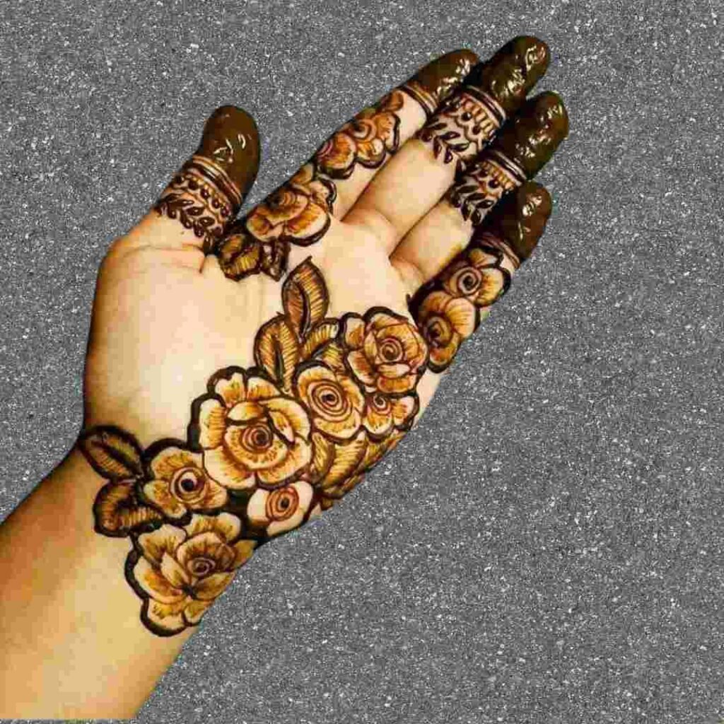 Baby Mehndi Design 