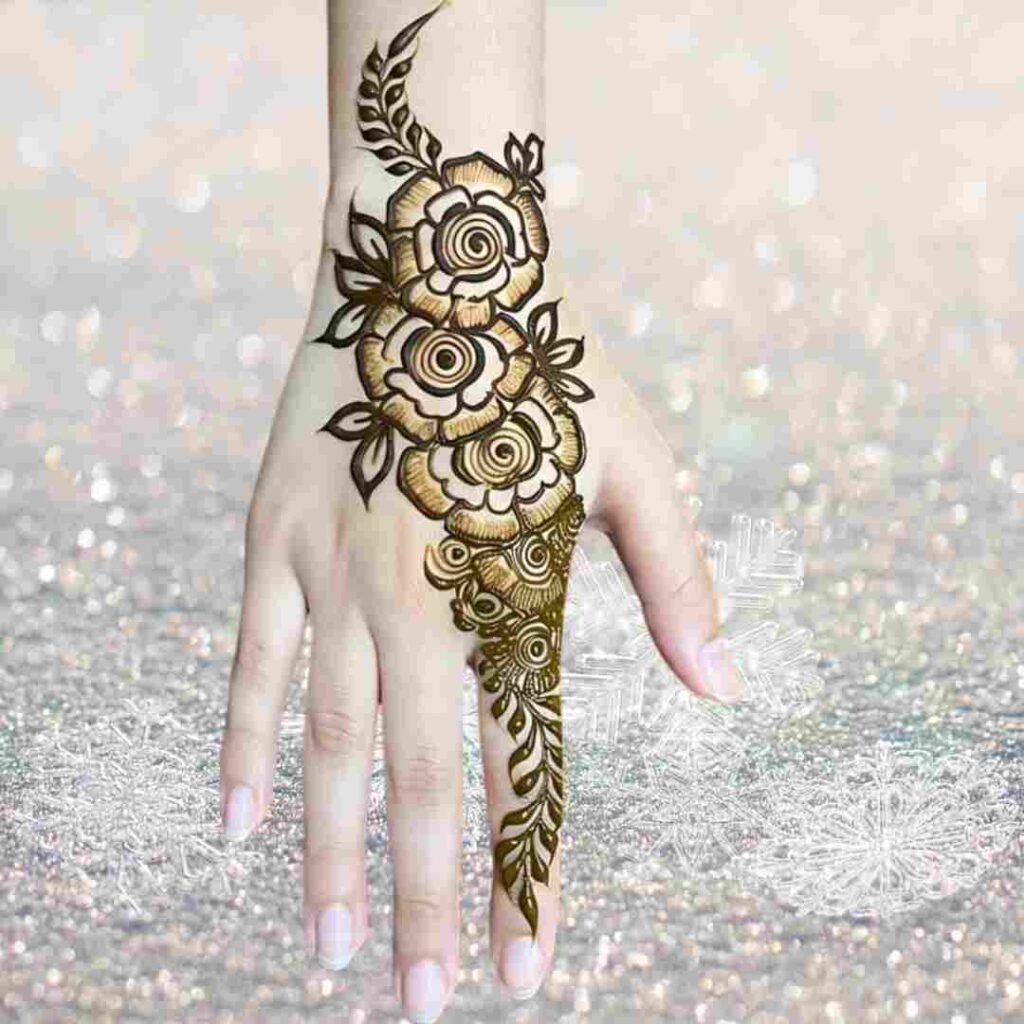 Baby Mehndi Design 