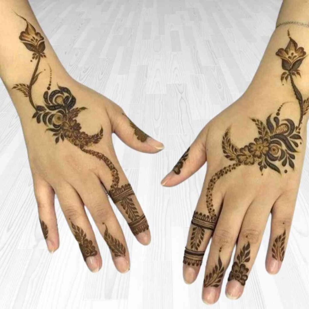 Baby Mehndi Design 