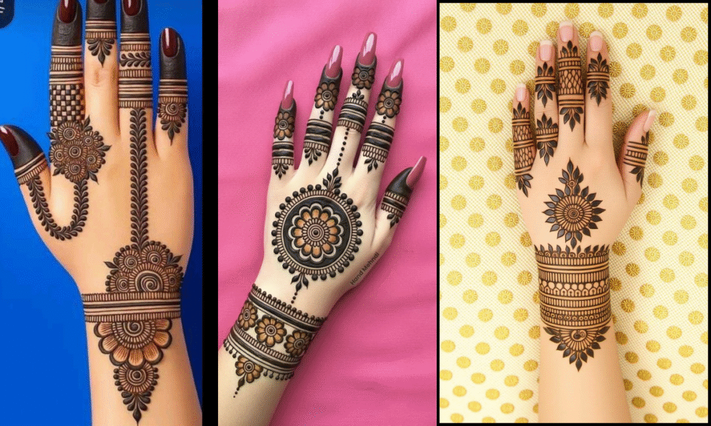 Back Hand Mehndi Design