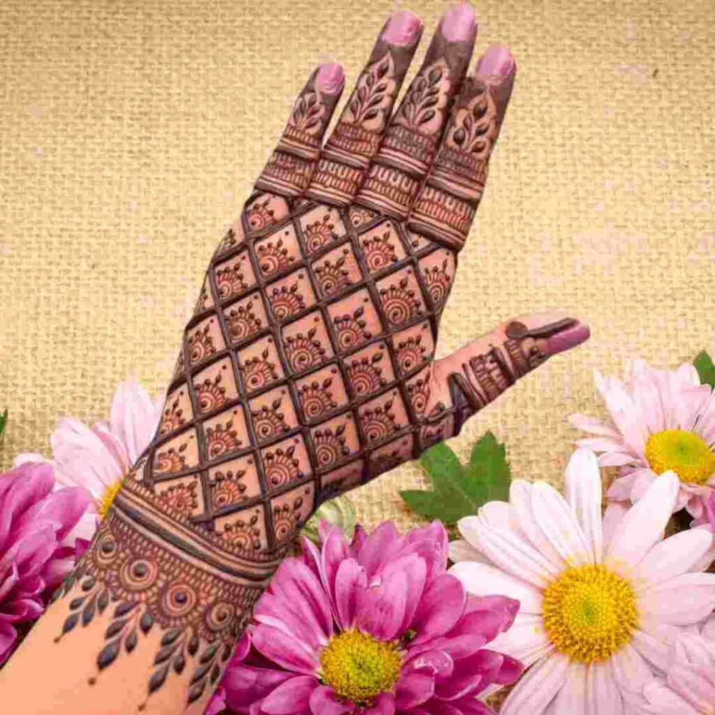  Easy Back Hand Mehndi Design