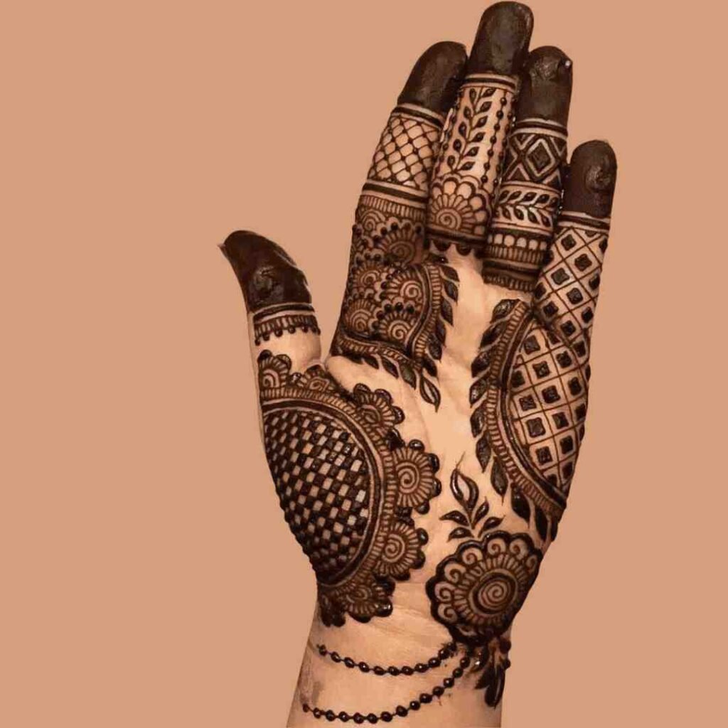 Boys Mehndi Design